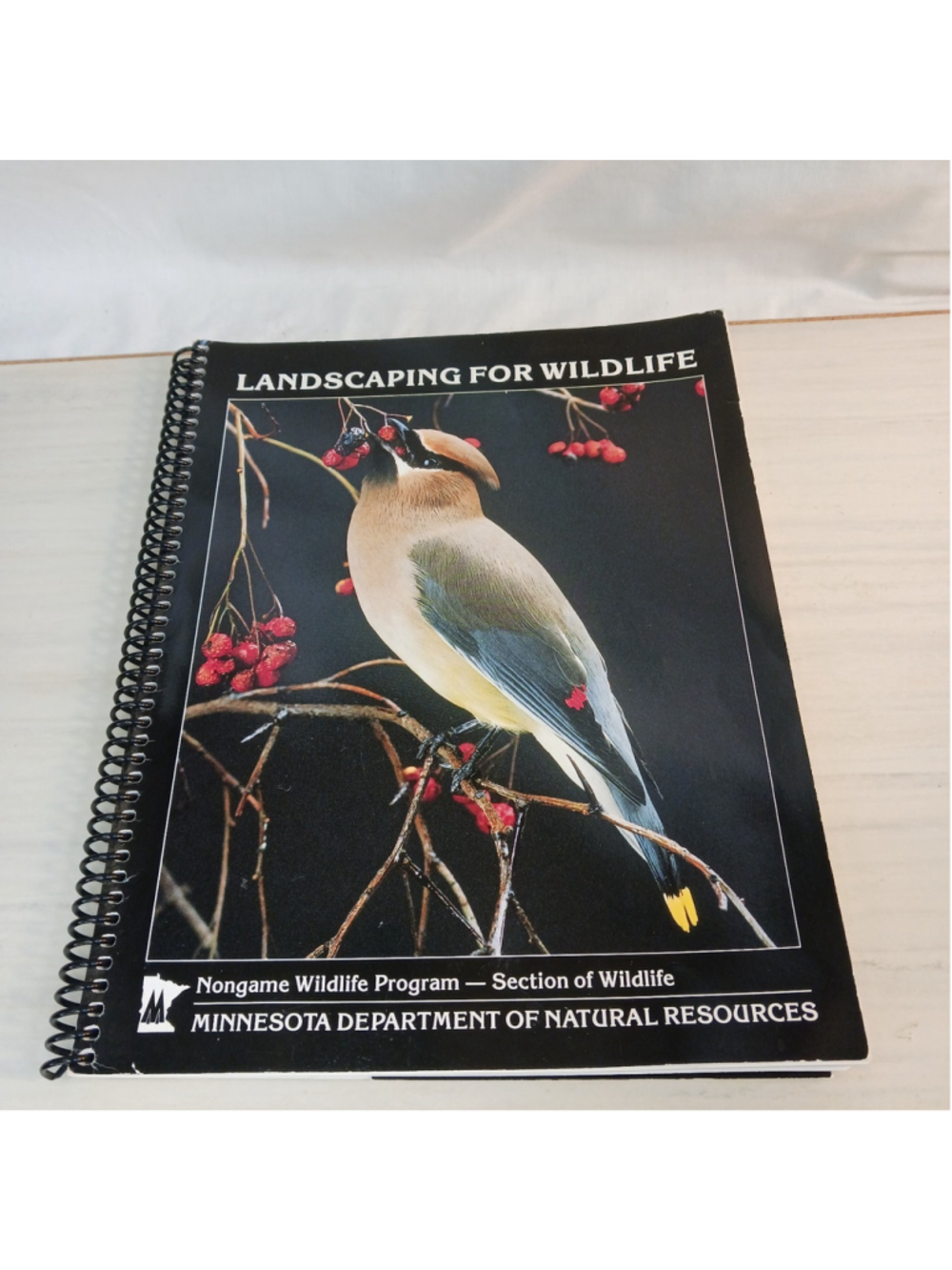 Landscaping for Wildlife by Carrol L. Henderson MN DNR 1981 Vtg Spiral Bound